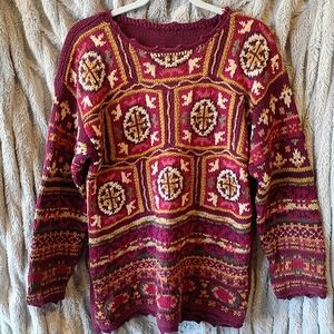 Fall Style Knitted Sweater